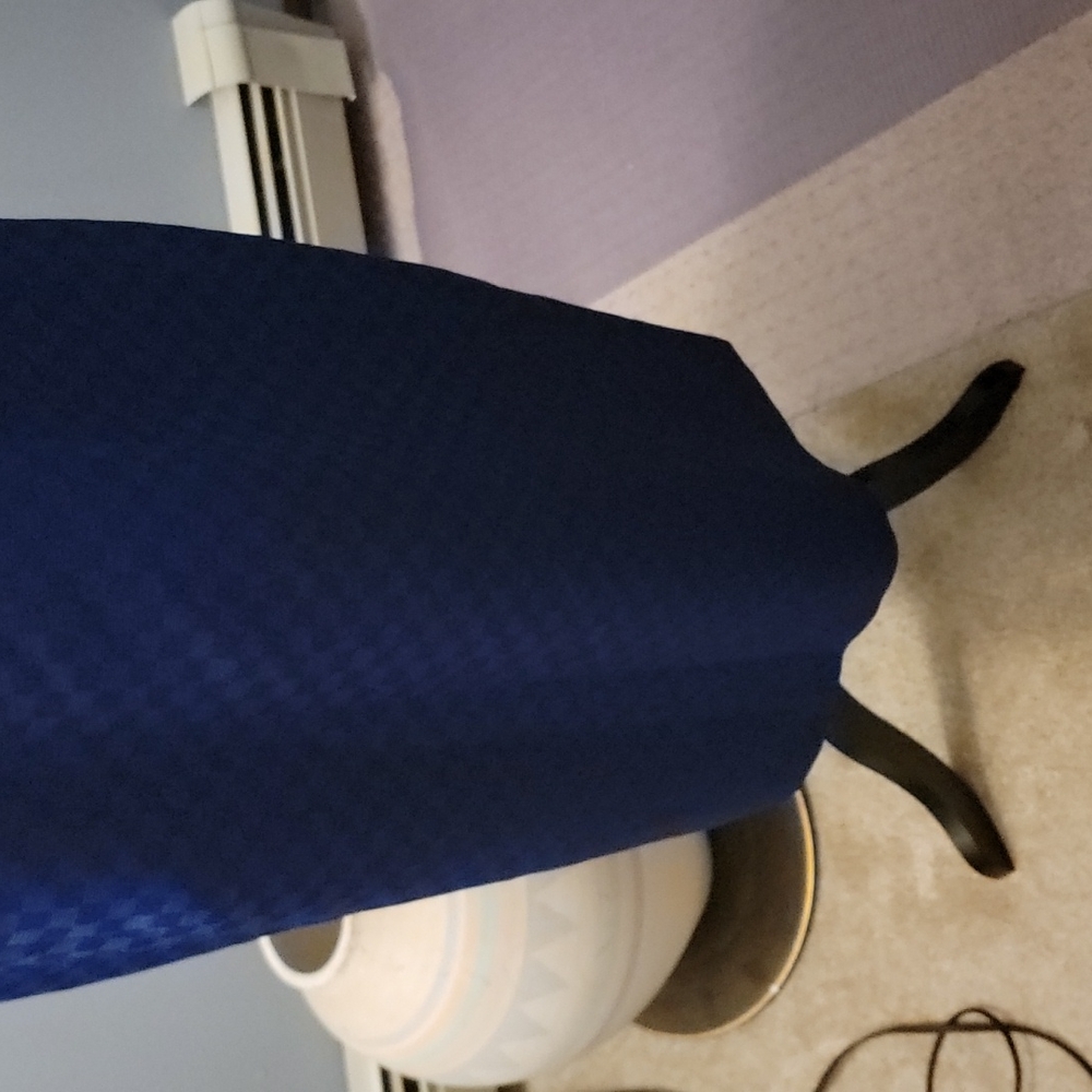 Blue Decorative Pattern Dress - Picture 3 of 8